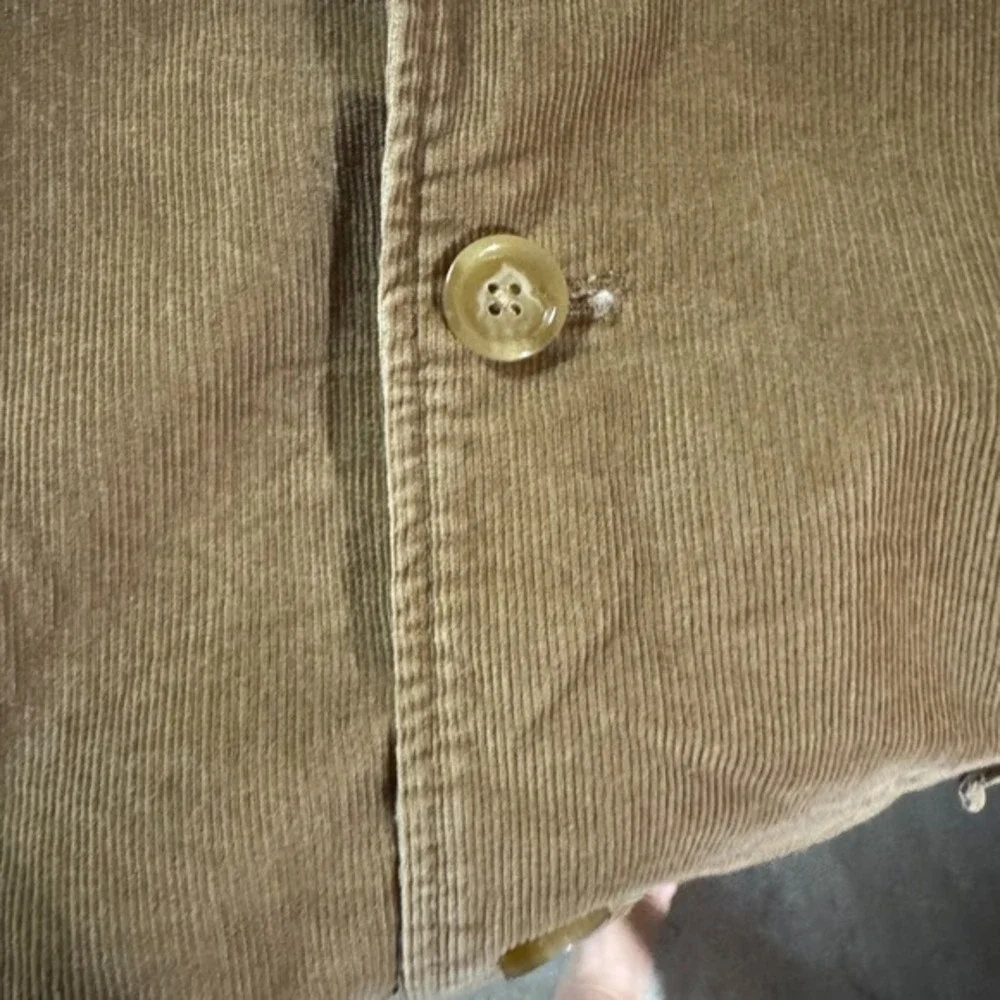 J Crew Men's‎ Corduroy Blazer Brown Large 2 Button\ Preppy Old Money